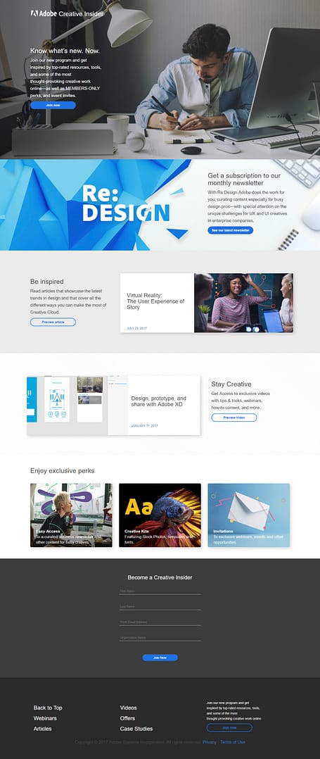 landingPage landingPage